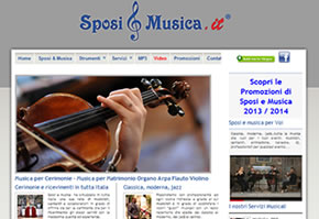 sito web sposiemusica